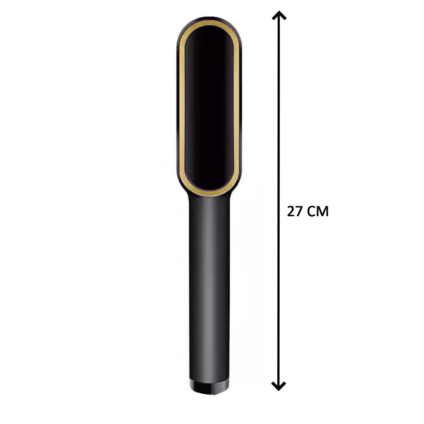 Hqt-909b Hair Straightener Used While Massaging Hair Scalps And Head.