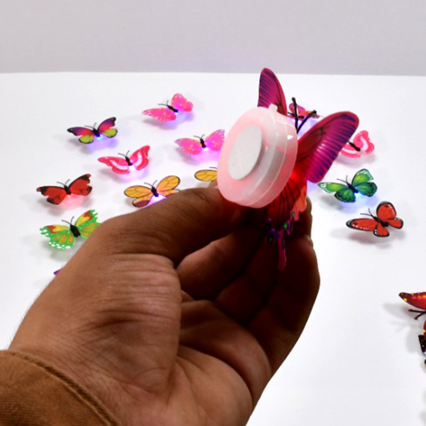 Butterfly 3d Night Lamp Comes With 3d Illusion Design (Pack Of 50)