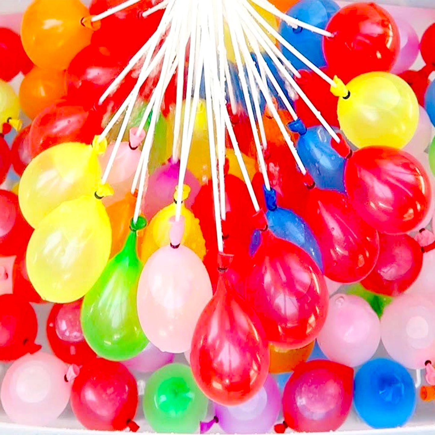 Holi Magic Water Balloons For Kids - 111 Pcs (Multicolor)