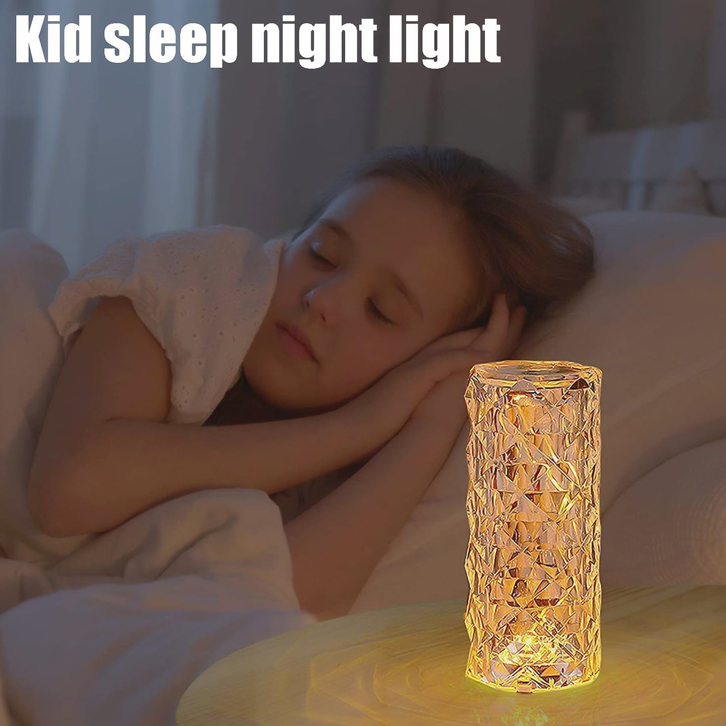 Diamond Table Lamp Candles For Home Decoration Crystal Candle Lights