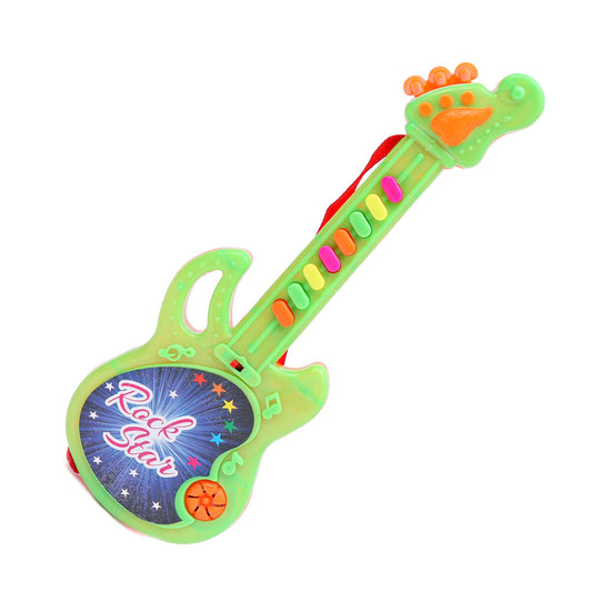 Mini Guitar Colorful With Delightful Music