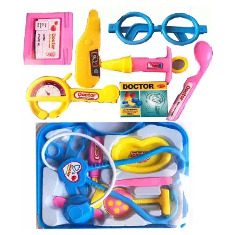 Kids Doctor Set Toy Game Kit For Boys And Girls Collection ( Multicolour )