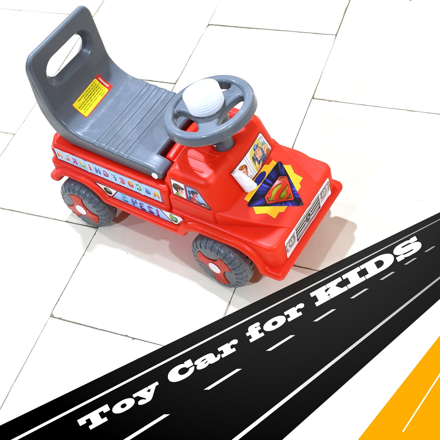 Kids Baby City Ride On Push Car