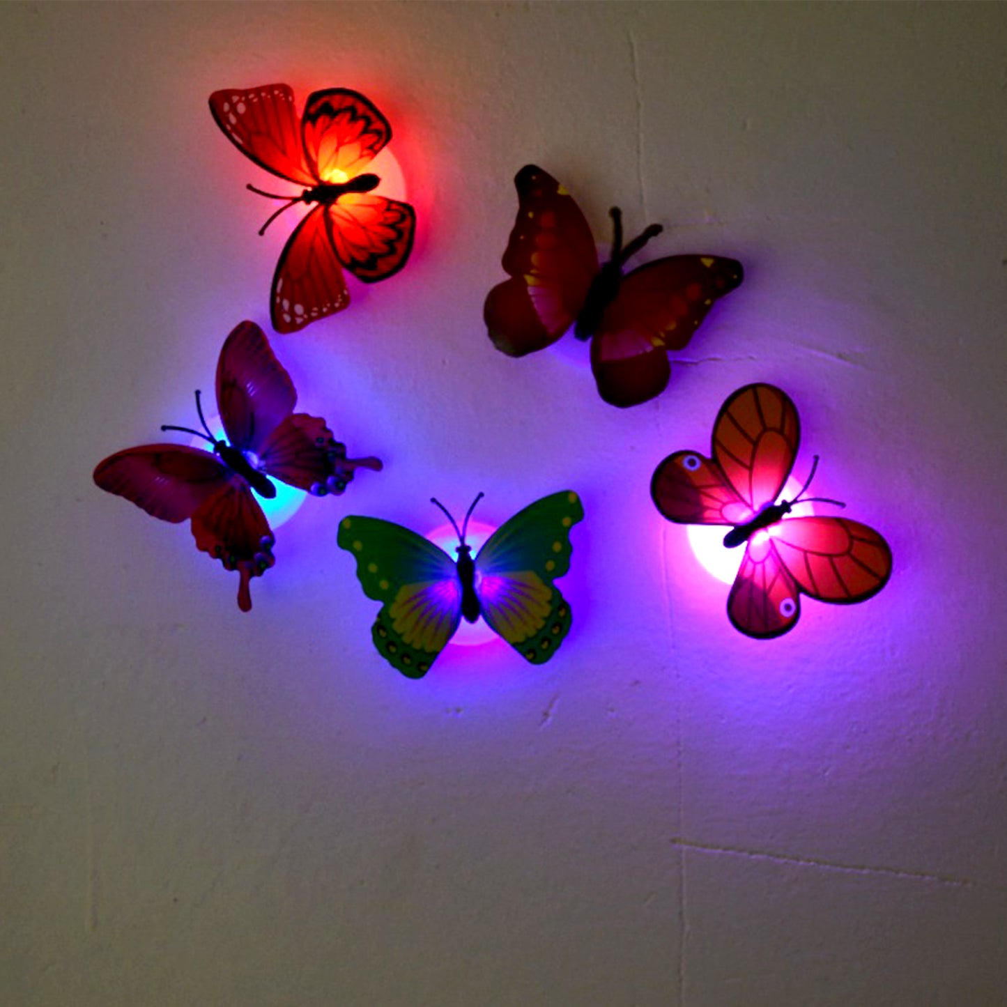 Butterfly 3d Night Lamp Comes With 3d Illusion Design (Pack Of 50)