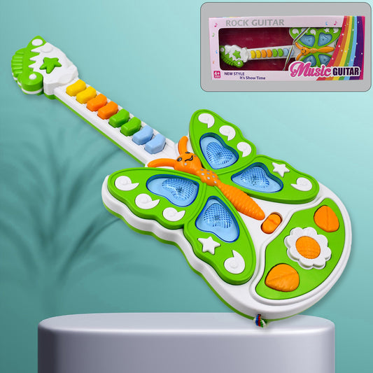 Butterfly Guitar Toy With Light And Music ( 1 Pc )