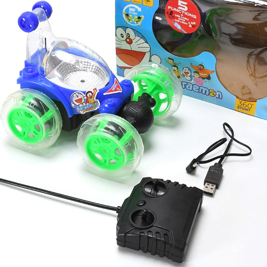 Rechargeable 360 Degree Stunt Rolling Remote Control Car