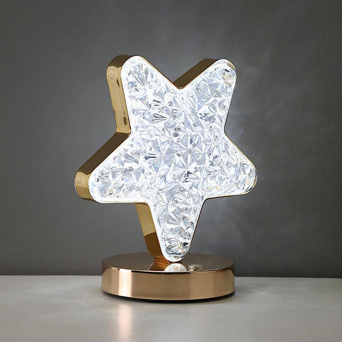 Star Shape Crystal Diamond Lamp (1 Pc )
