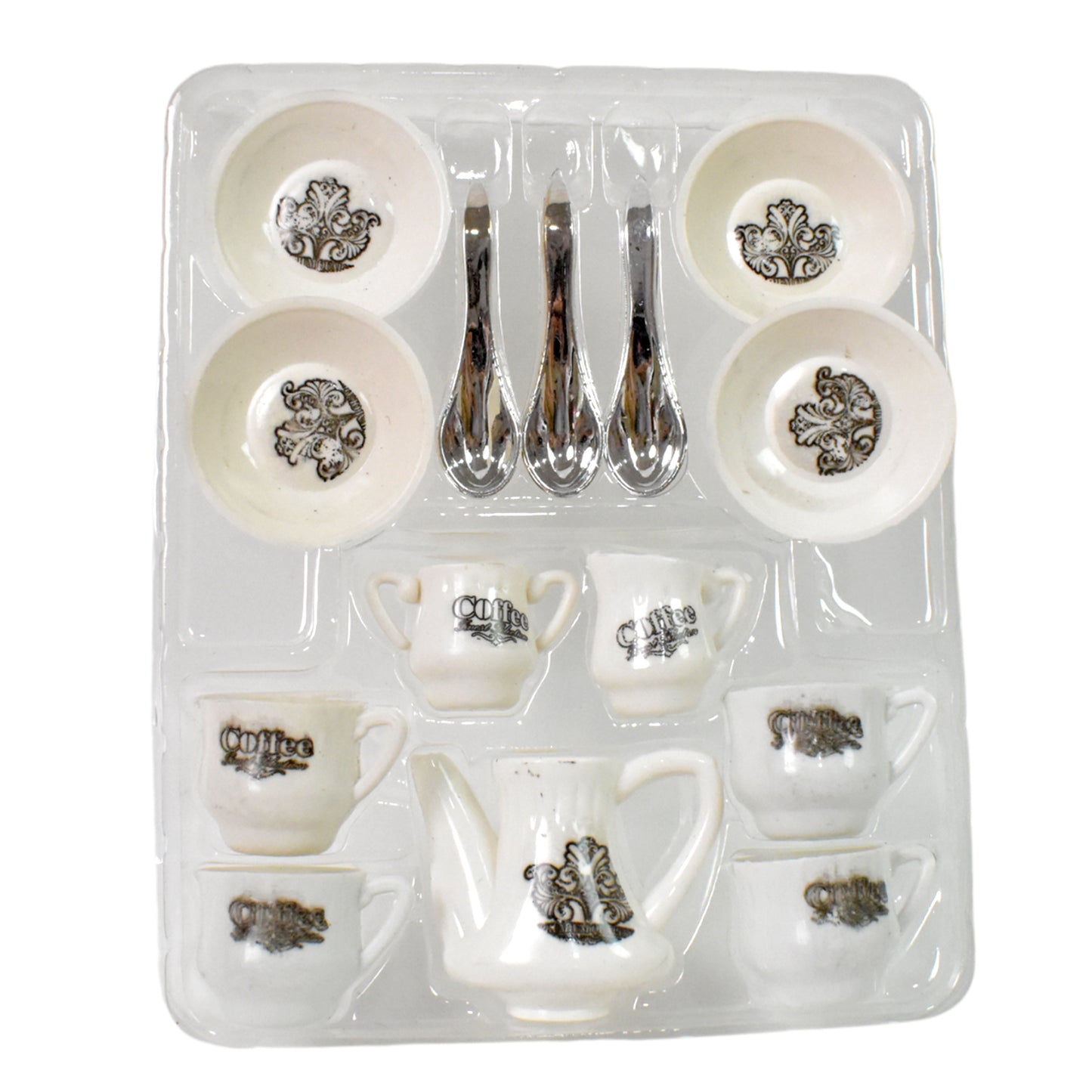 Tickles Tea Toy Set Coffee Kitchen Plastic Set Toy For Kids Boys Girls (14 Pcs)
