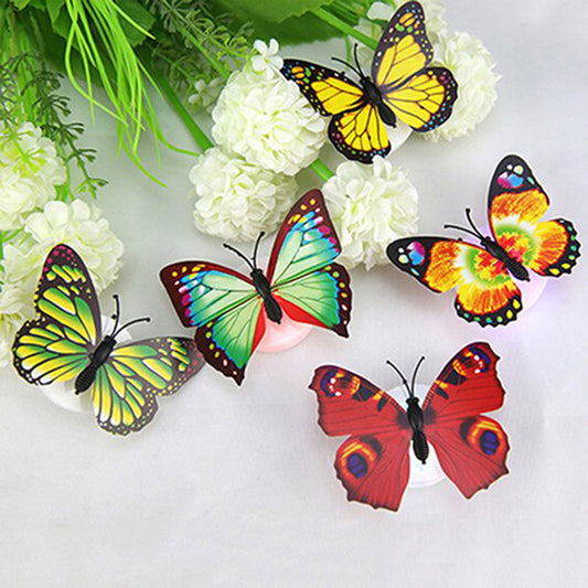 The Butterfly 3d Night Lamp Comes With 3d Illusion Design