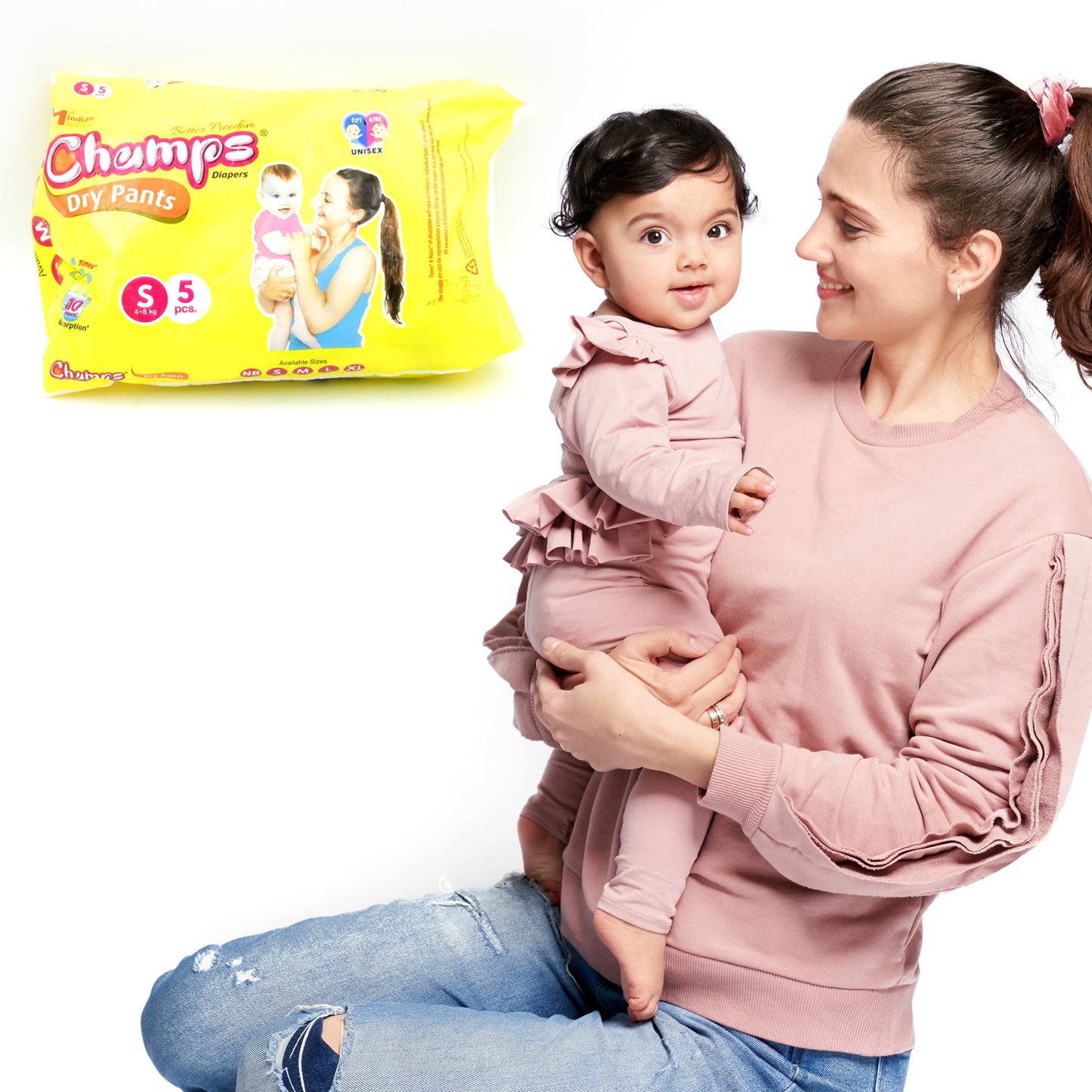 Small Champs Dry Pants Style Diaper ( S 5 Pcs )