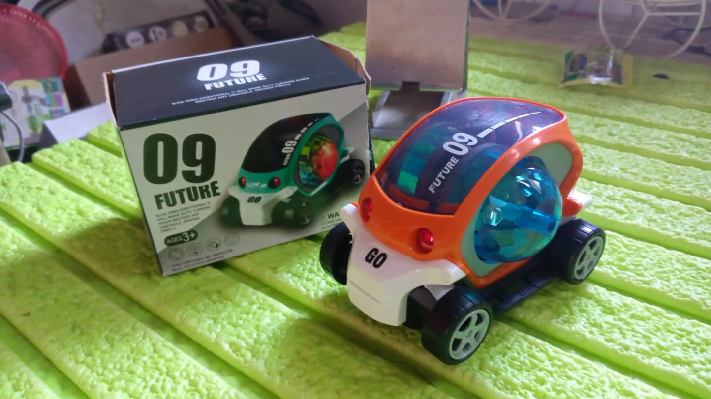 Plastic 360 Degree Rotating Stunt Car Toy For Kids