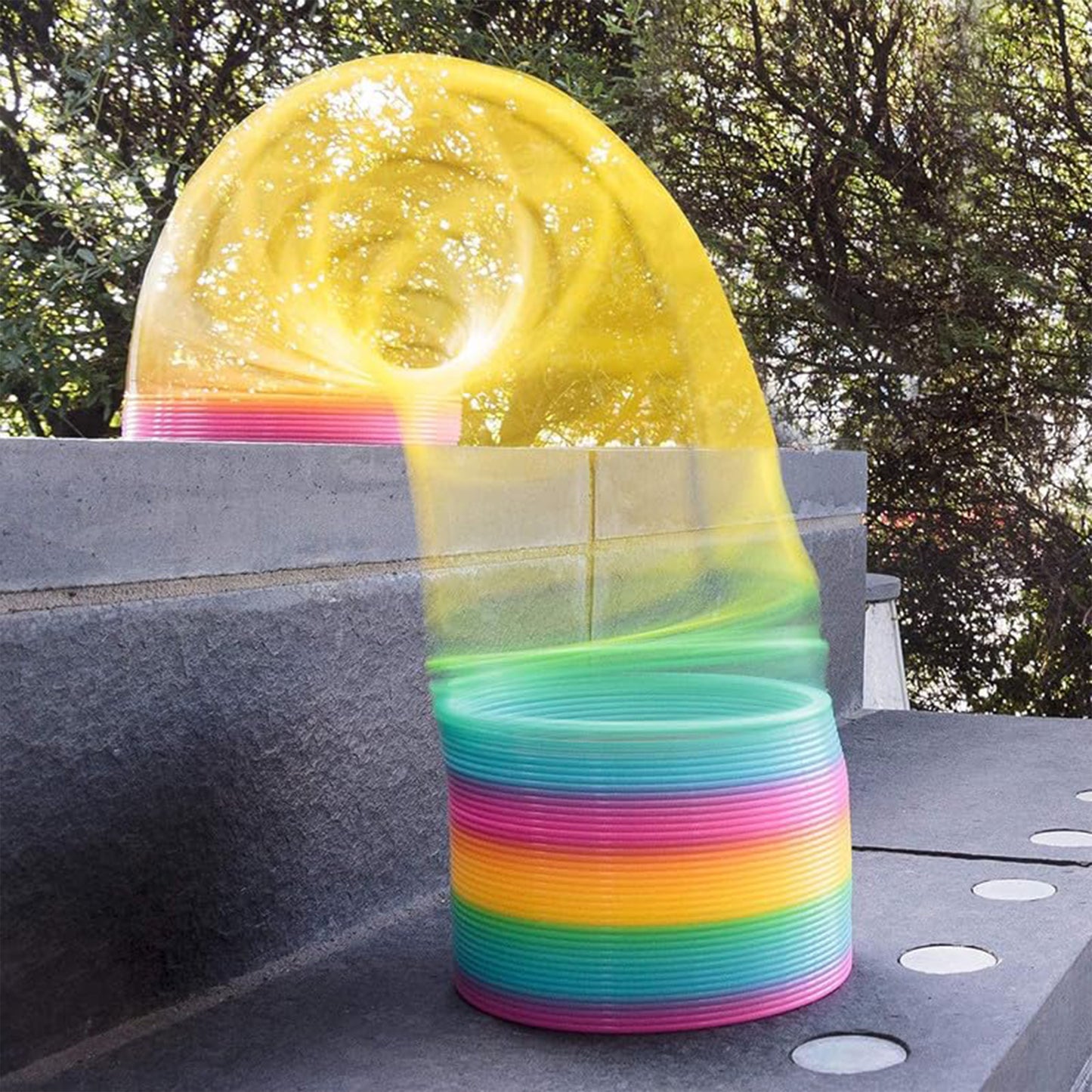 Rainbow Spring Slinky ( 1 Pc )