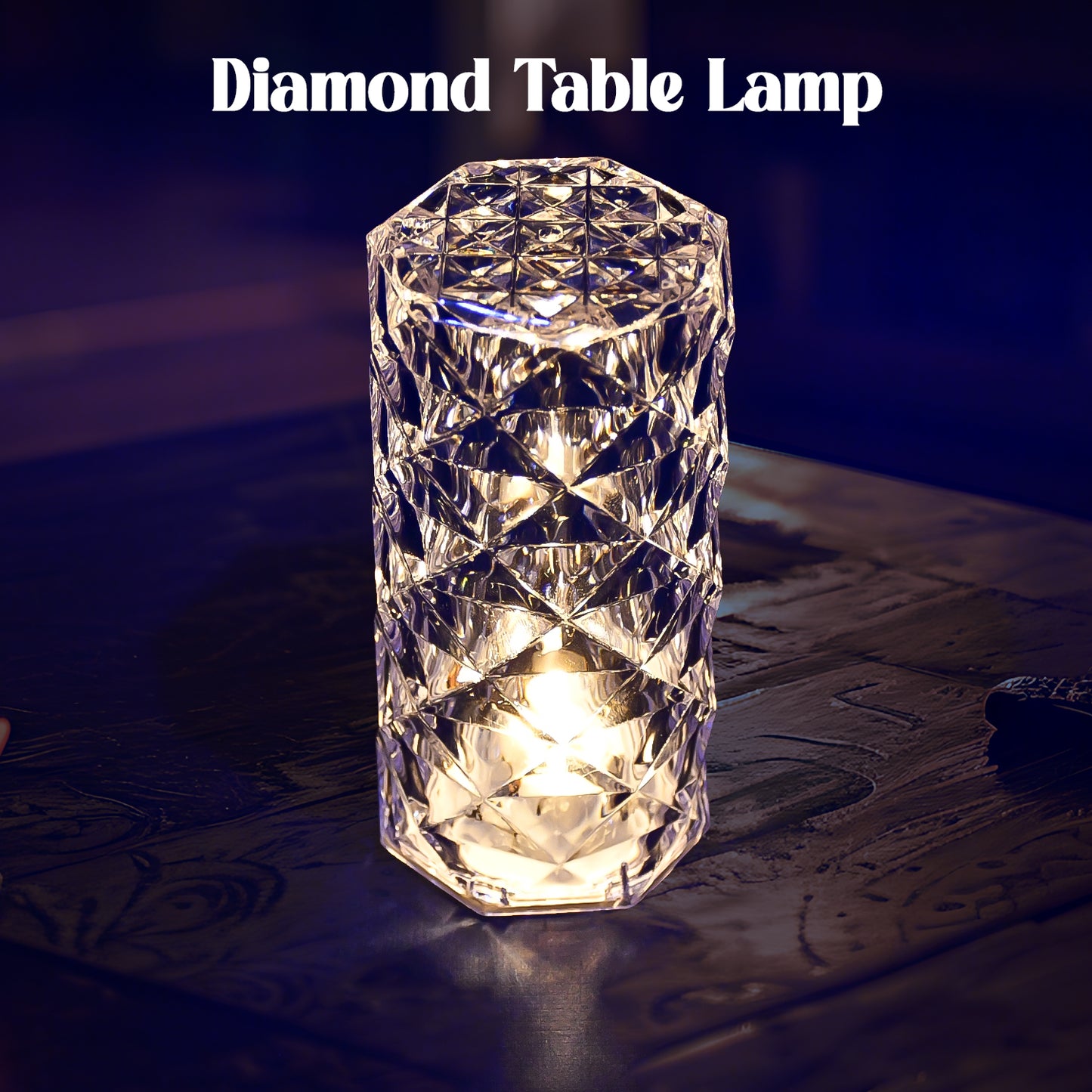 Diamond Table Lamp Candles For Home Decoration Crystal Candle Lights