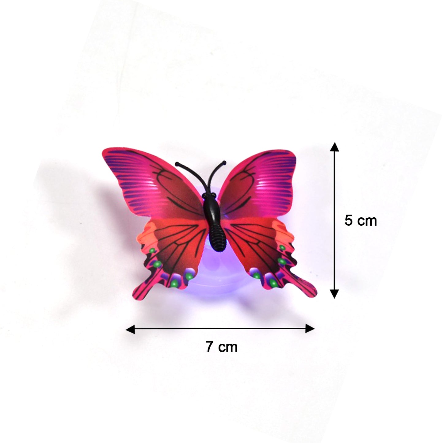 Butterfly 3d Night Lamp Comes With 3d Illusion Design (Pack Of 50)