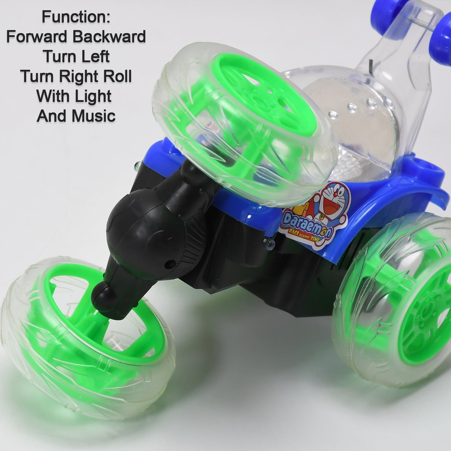 Rechargeable 360 Degree Stunt Rolling Remote Control Car