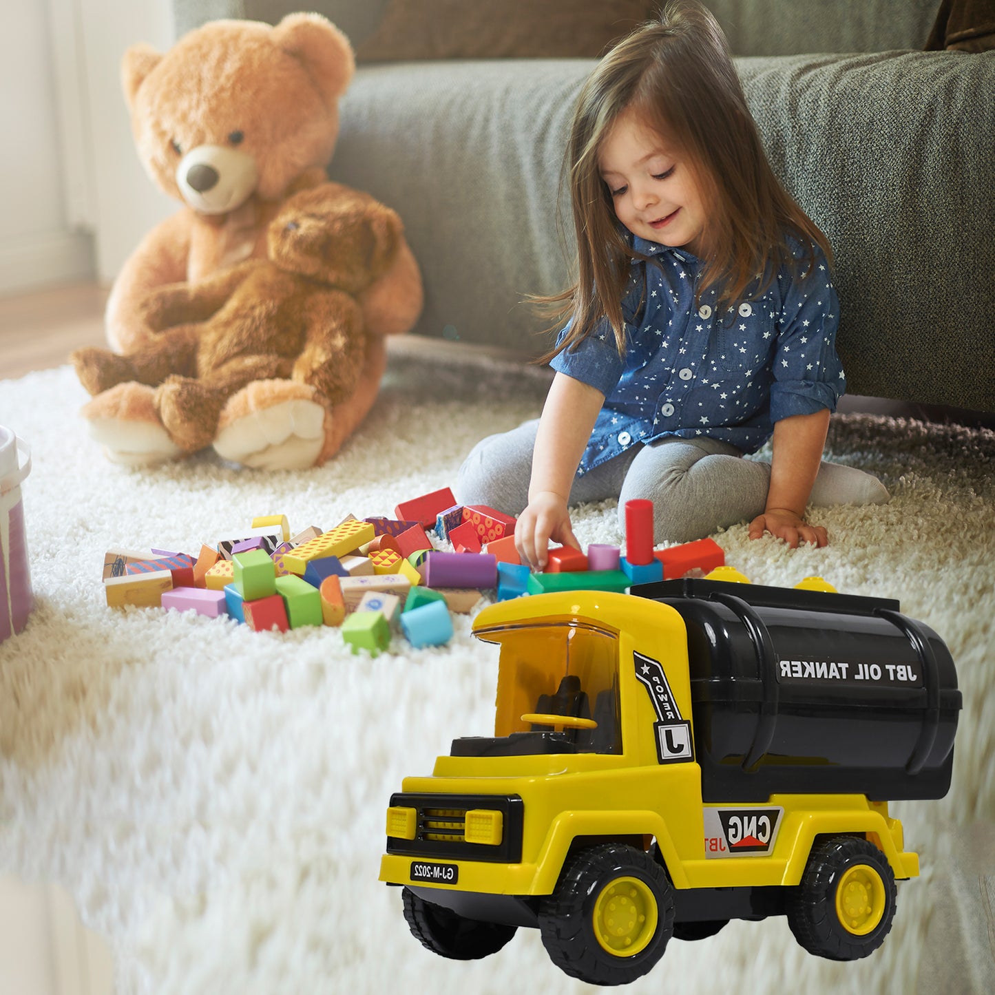 Big Size Heavy Duty Unbreakable Vehicle, Truck For Kids