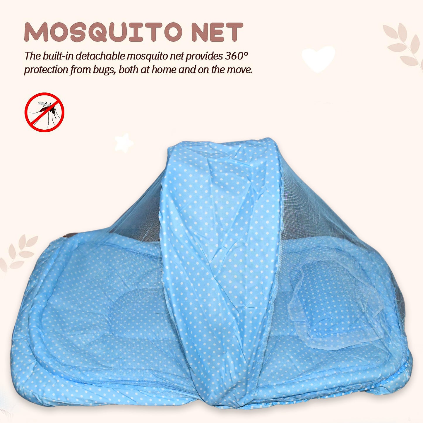 Multipurpose Baby Play Gym And Sleeping Mat (Mix Design 1 Pc)