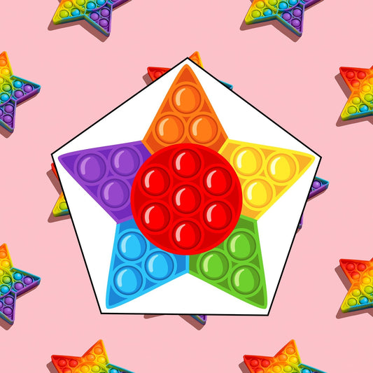 Star Fidget Toy And Fidget Tool