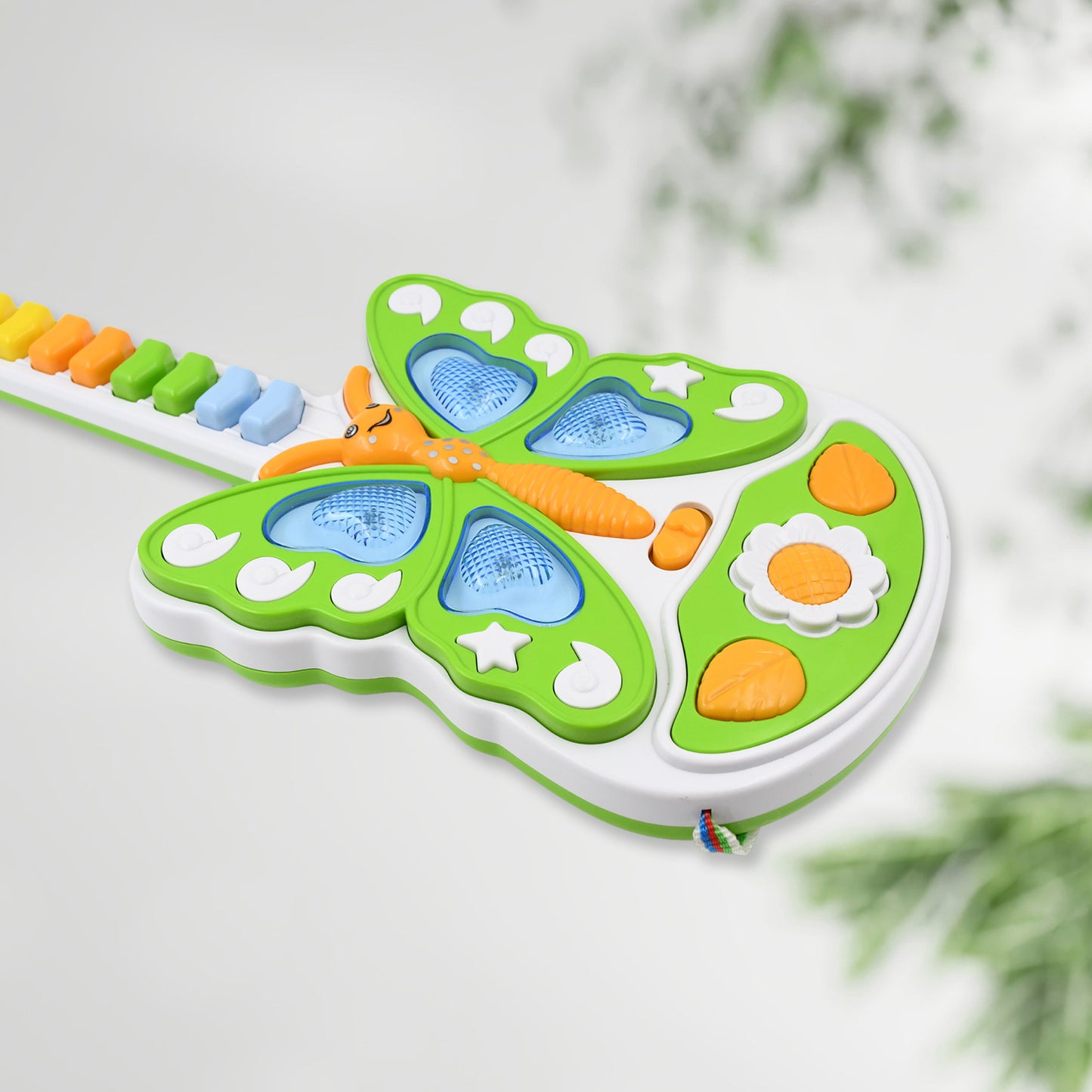 Butterfly Guitar Toy With Light And Music ( 1 Pc )