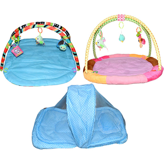 Multipurpose Baby Play Gym And Sleeping Mat (Mix Design 1 Pc)