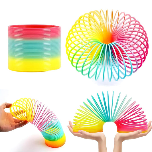 Rainbow Spring Slinky ( 1 Pc )