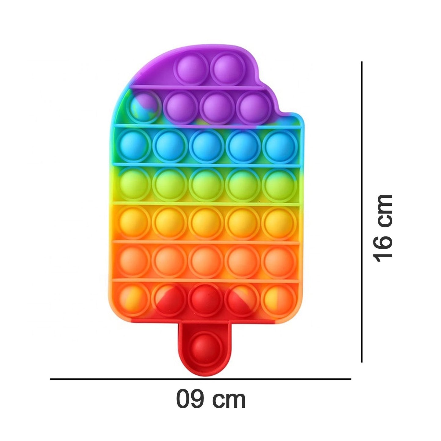 Ice Cream Candy Shape Pop Fidget Toy