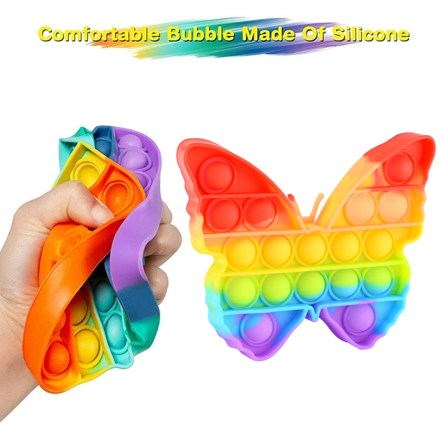 Butterfly Pop Fidget Toy (1 Pc)