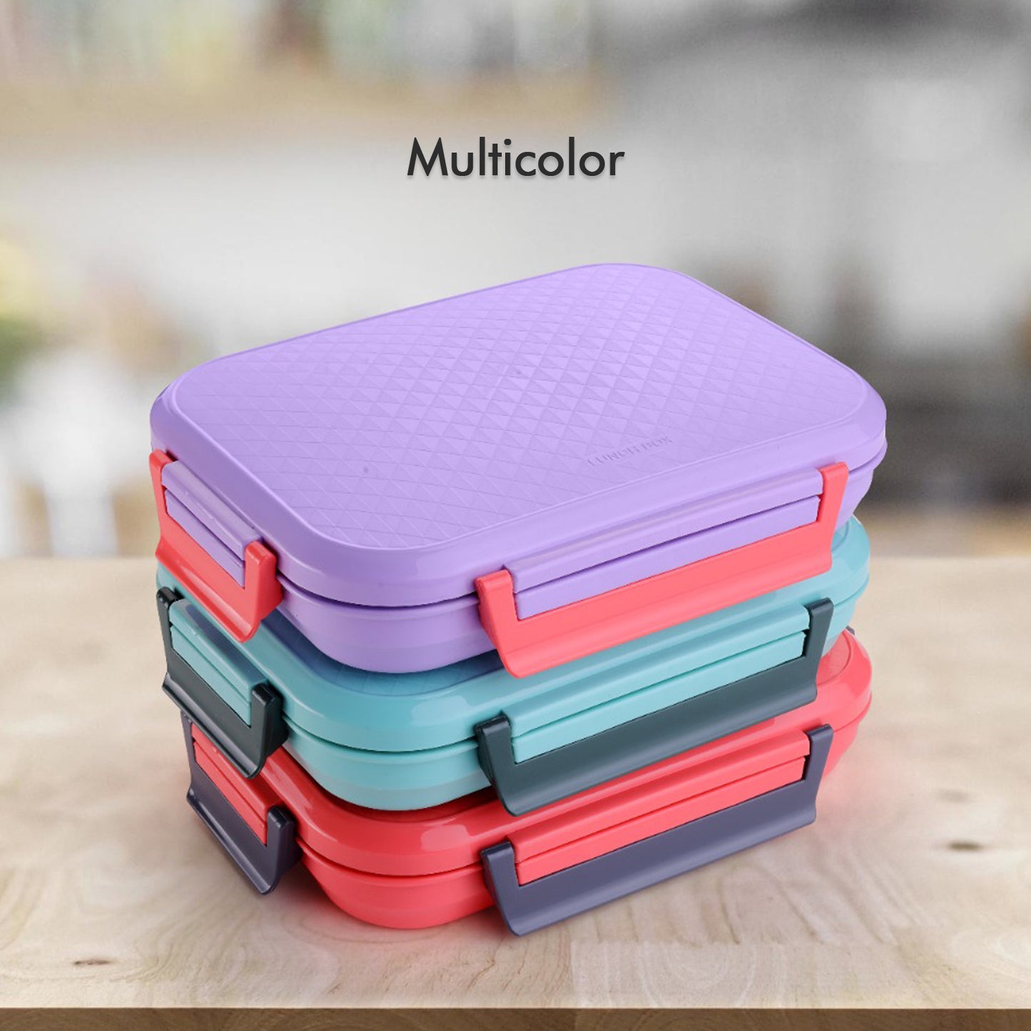 Lunch Box With Steel Plate
