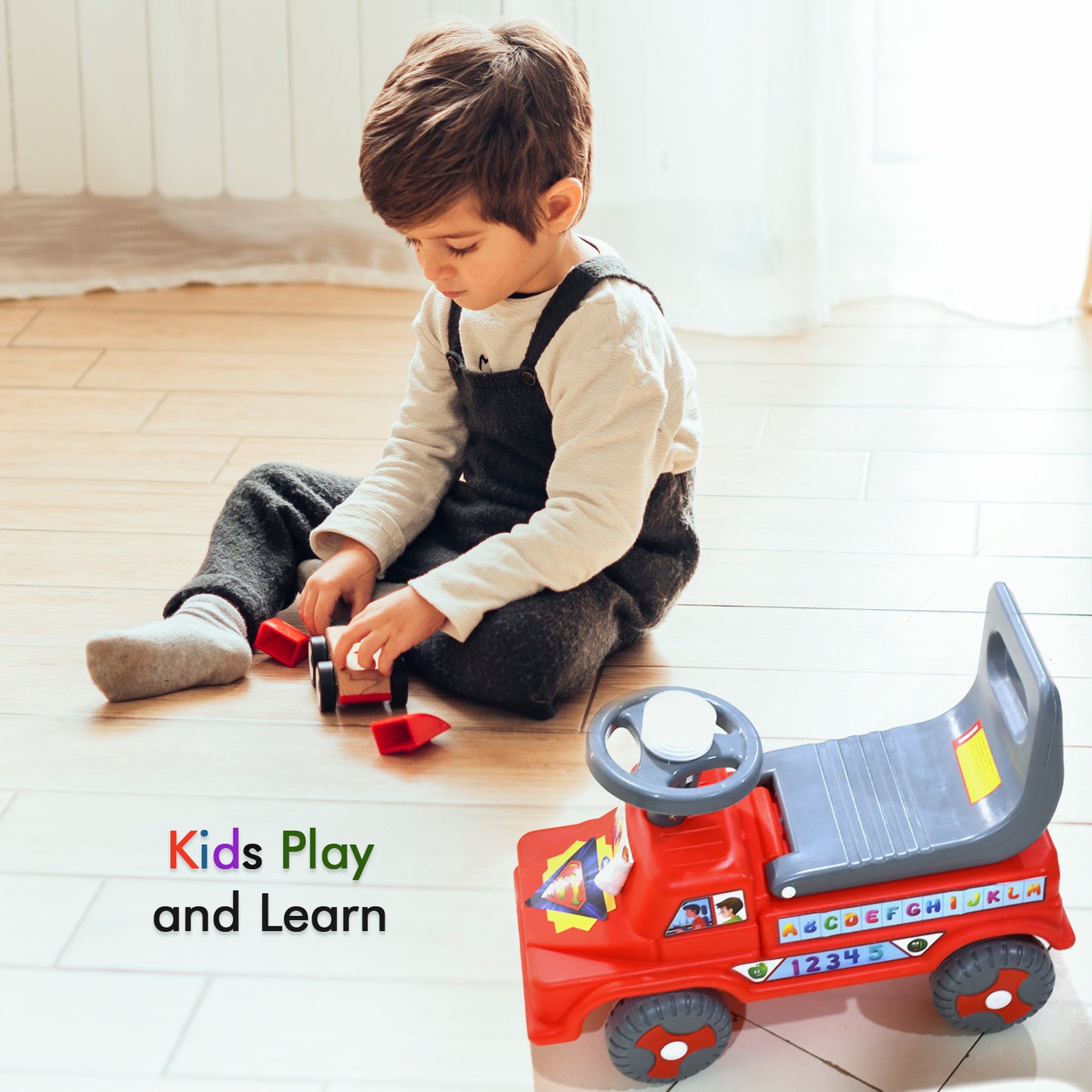 Kids Baby City Ride On Push Car
