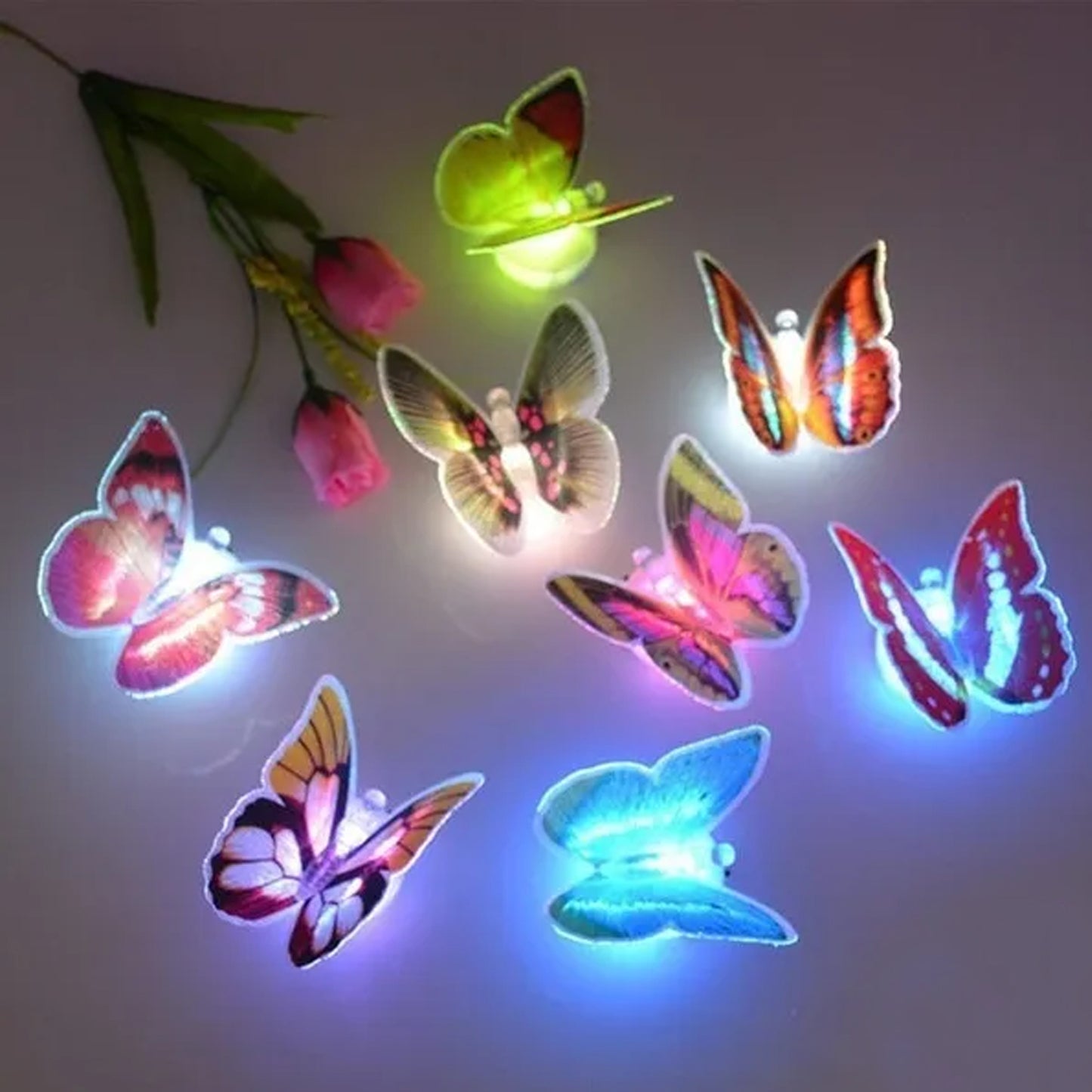 Butterfly 3d Night Lamp Comes With 3d Illusion Design (Pack Of 50)