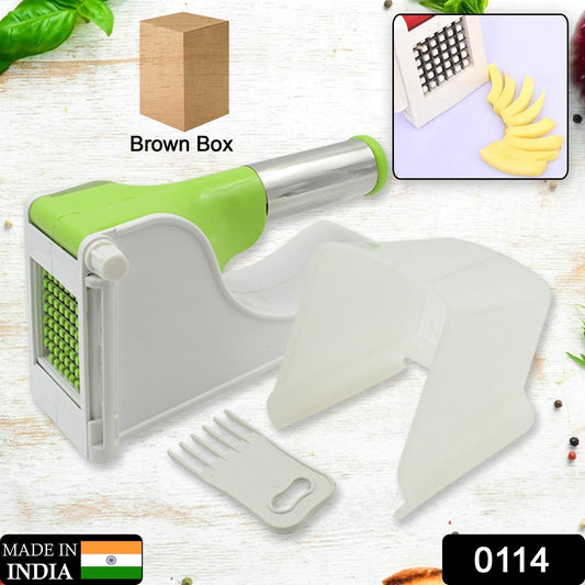 Virgin Plastic French Fry Chipser Potato Slicer With Container