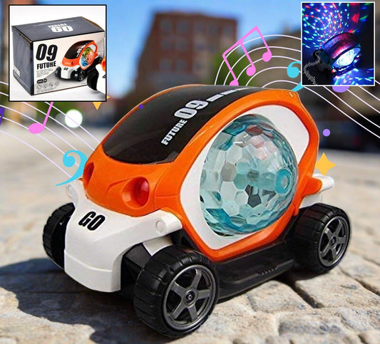 Plastic 360 Degree Rotating Stunt Car Toy For Kids