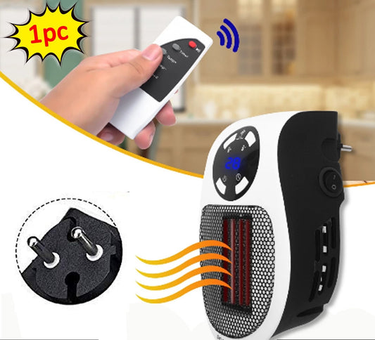 Portable Electric Heater Mini Fan Heater Desktop Household