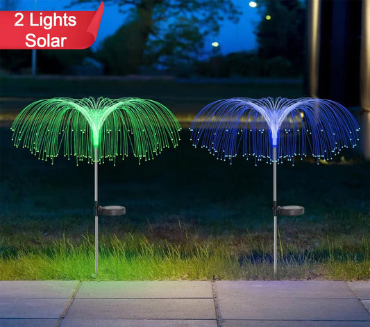 2pcs Garden Solar Outdoor Lights