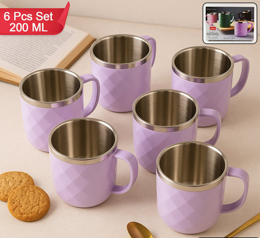 Apex Silika Approx 200 Ml Tea Cup (6 Pc)