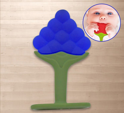 Baby Silicone Teether Fruit ( 1 Pc )