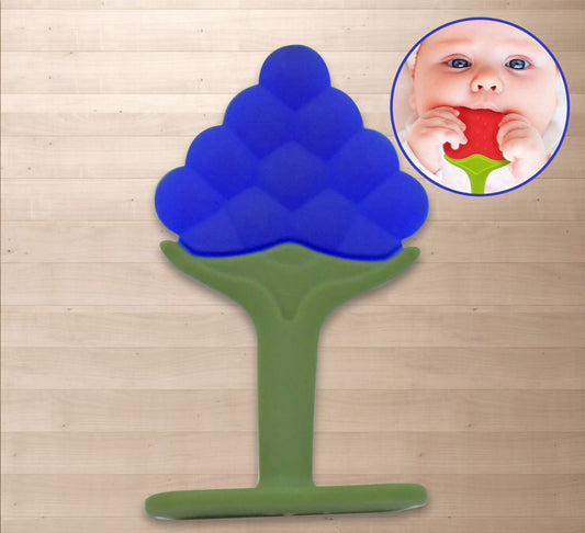 Baby Silicone Teether Fruit ( 1 Pc )