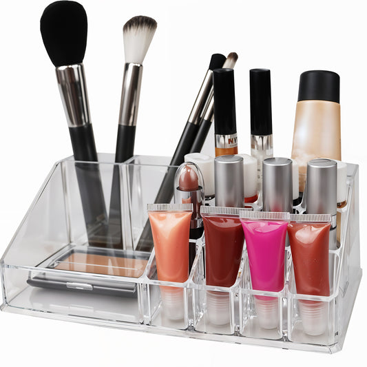 16 Compartment Cosmetic Makeup Jewellery Lipstick Storage Organiser Box