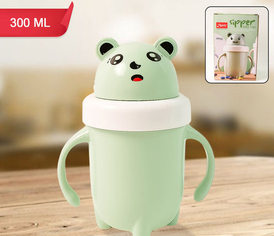 Apex Sipper Baby Cup Training Cup With Handles  Spill Proof  Leak Proof (300 Ml Approx)
