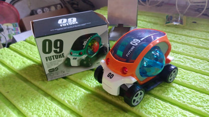 Plastic 360 Degree Rotating Stunt Car Toy For Kids