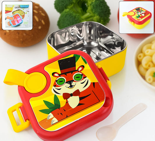 Ganesh Tangy Kids Stainless Steel Lunch Box