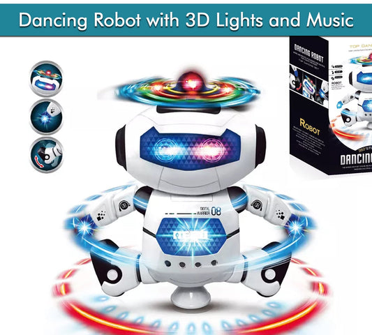 Dancing Robot With 3D Lights And Music.