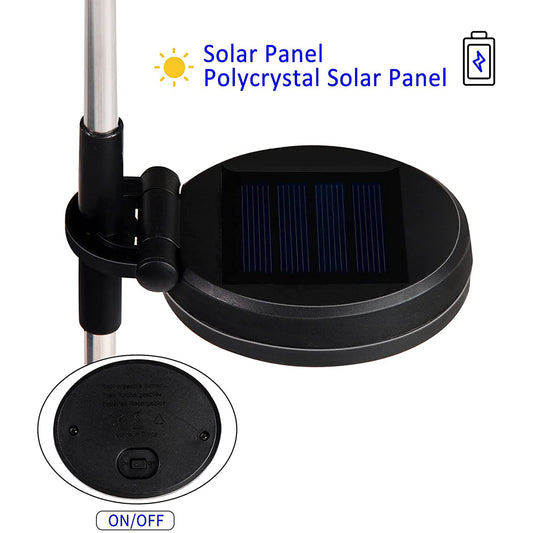 2pcs Garden Solar Outdoor Lights