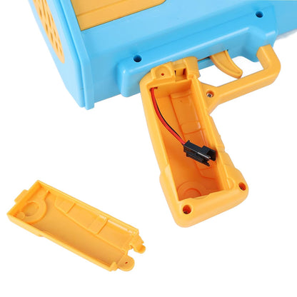 69 Holes Big Rechargeable Powerful Machine Bubble Gun Toy