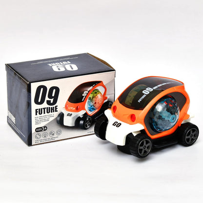 Plastic 360 Degree Rotating Stunt Car Toy For Kids