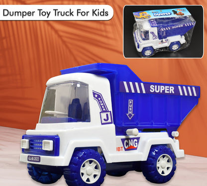 Big Size Friction Powered Dumper Toy Truck For Kids