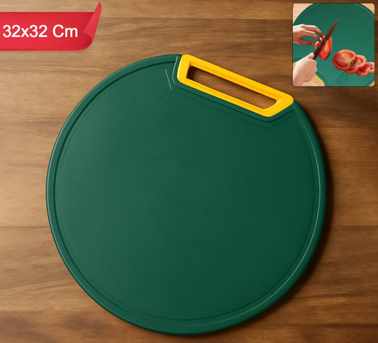 Round Multipurpose 32x32 Cm Anti-slip Cutting Boar (1 Pc)