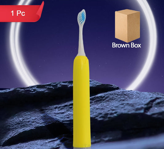 Adult Waterproof Electric Toothbrush 1 Head Battery Operated Toothbrush (1 Pc  Battery Not Included)