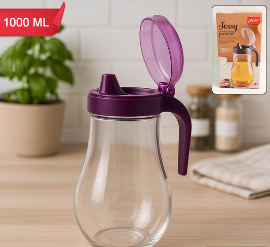 Apex Jessy Oil And Juice Pourer Dispenser Bottle Approx 1000ml (1 Pc)