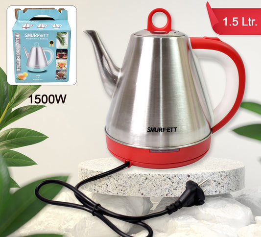 Stainless Steel Large Capacity Electric Kettle (1500w  1.5 Ltr.)